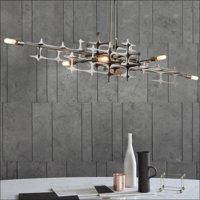 Designer Chandelier Ceiling Lamp -  Iron Steel Matrix - Chandelier - $8488.99