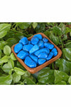 Tumbled Blue Howlite stones