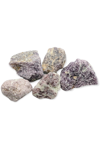 Raw Lepidolite Crystals