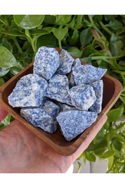 1/2 lbs Bulk Sodalite stones - Rough Sodalite - Structure and Calmness